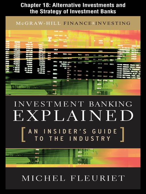 Cover image for Alternative Investments and the Strategy of Investment Banks